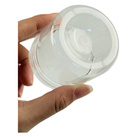 Vente en gros de canettes en plastique PET transparentes de qualité alimentaire avec logo personnalisé, faciles à ouvrir, 100-550 ml, pour boissons gazeuses