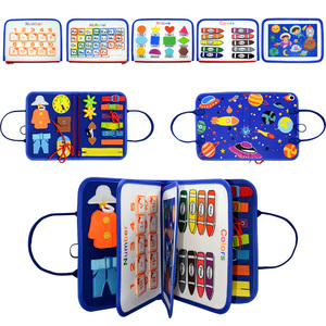 Toddler giáo dục học tập hoạt động cảm giác Hội Đồng Quản Trị cảm thấy Montessori đồ chơi bận rộn Hội Đồng Quản trị cho trẻ em - Product Image 6