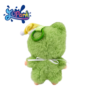 JOPARK ODM Porte-clés animal en peluche mignon à visage en plastique Boîte aveugle en peluche Lovely Fox Eyelded Turning Eyes Plushies