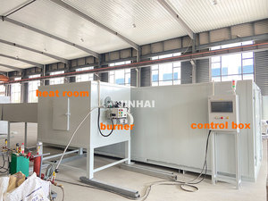 고온 400 ℃   분체 도장 경화 오븐 페인트 LPG 버너 건조 오븐 알루미늄 부품용 - Product Image 5