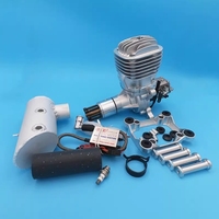 Motor DLE 85CC Original, Motor de Gasolina de 2 Tiempos y un Solo Cilindro DLE85 para Avión RC