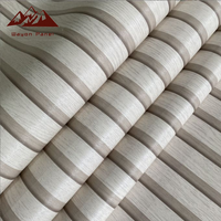 WAYON gros étanche auto-adhésif en bois grille fond PVC papier peint pour chambre décoration murale
