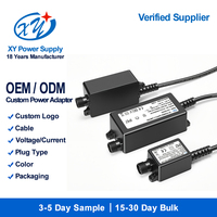Alimentation LED étanche avec prise US, IP67, 12V 24V, Connecteur extérieur étanche de classe 2, ETL, OEM personnalisé