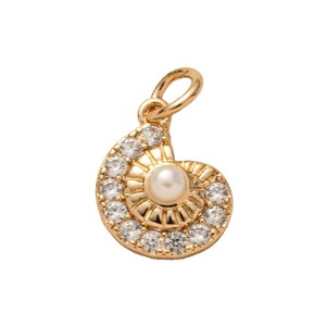 Ciondolo in lega di mare oceano animale tartaruga stella marina conchiglia elementi conchiglia - Product Image 5