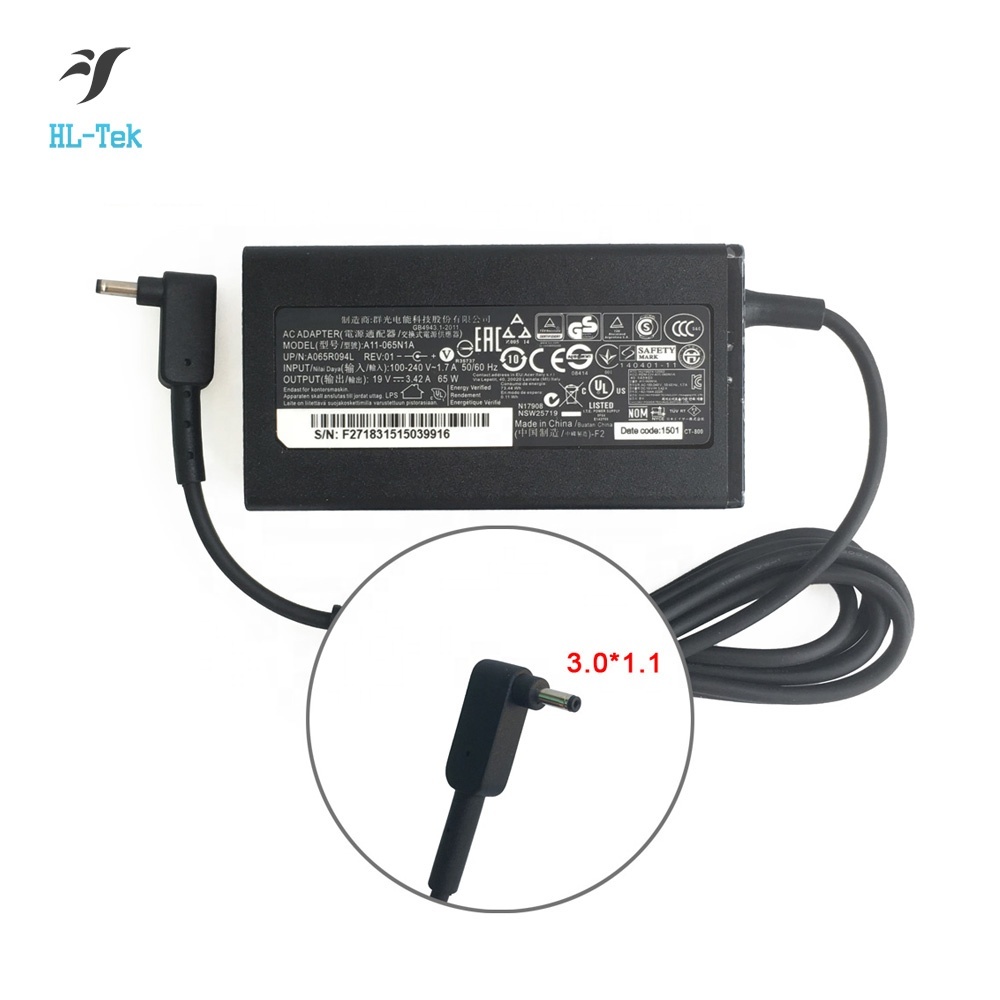 Adattatore di alimentazione Adattatore AC plug UE 19V 3.42a 65W