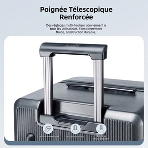 Valise Arctic Hunter Nouveau 21/25/29 Pouces Grande Capacité 4 Roues Rigides PC Anti-vol Durable Verrouillage par Mot de Passe - Product Image 3
