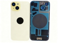 Coques de téléphone portable, remplacement de la vitre arrière, couvercle de batterie, châssis arrière pour iPhone 15