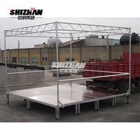 Structure de scène en aluminium pour événements, éclairage DJ, structure en aluminium