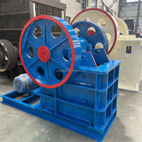 Concasseur à mâchoires série PE prêt à l'exportation, haute technologie, modèle PE250x400, avec moteur AC, à vendre