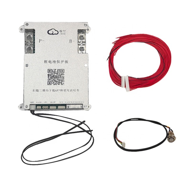 JK Lifepo4 BMS 4S - 8S 12V 24V 100A 200A 300A Smart Bms 1A 2A Active Balance RS485 CAN Battery Management System