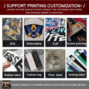 Camisetas Casuales Oversize de Alta Calidad al por Mayor 180 GSM Negras para Hombre 100% Algodón con Diseño de Logo Personalizado e Impresión en Serigrafía - Product Image 4
