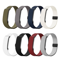 Bracelet tissé extensible OEM Win-Win avec boucle magnétique robuste compatible avec Fitbit Air