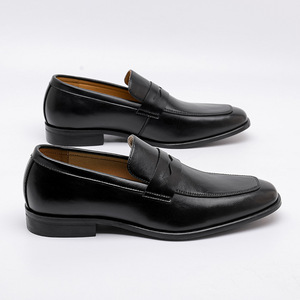 Chaussures Oxford en cuir Chaussures de ville en cuir véritable de haute qualité pour hommes, idéales pour le bureau - Product Image 2
