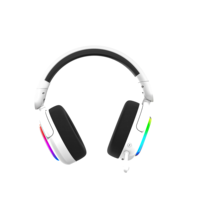 Headset Olahraga Tahan Air PJT-DEP2457 dengan Efek Lampu LED Warna-warni, Chipset, Pemutar Kartu, dan Indikator Baterai