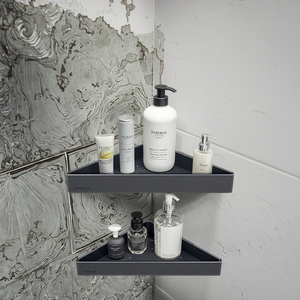 <span class=keywords><strong>Estantes</strong></span> Organizadores <span class=keywords><strong>de</strong></span> Baño Metálicos Resistentes a la Oxidación, Montaje en Pared sin Taladro, <span class=keywords><strong>para</strong></span> Cocina y <span class=keywords><strong>Ducha</strong></span> - Product Image 1