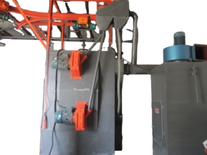 Macchina per Sabbiatura a Gancio |   Sabbiatrice a monorotaia per la pulizia delle superfici - Product Image 3