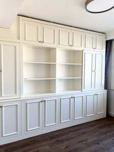 Meubles de chambre à coucher anciens personnalisables durables, de haute qualité, style industriel moderne en bois simple, armoire coulissante personnalisée - Product Image 4