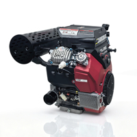 Potente Motor de Gasolina V-Twin de 27 HP TJ750 744cc OHV de 4 Tiempos con Bomba Eléctrica y Rodamiento para Generadores Pesados, Emisión Euro 2/Euro 5