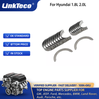 Pièces de moteur Jeu de roulements de tige principale STD Fit 1.8 2.0 L Pour Hyundai 1.8L 2.0L l4 GAS DOHC G4NA/G4NB/G4NC/G4ND OEM 21020-2E100
