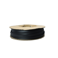 Tira de Sellado Impermeable de Silicona Negra Moderna Personalizada para Puertas y Ventanas de Cuartos de Ducha con Fácil Instalación
