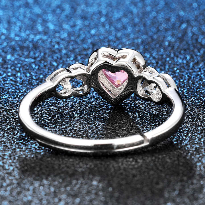 Pandora Timeless Wish Sparkling CZ Heart Ring