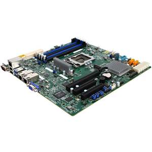 X11ssh-f sunucu ana kartı Xeon E3-1200 V5 LGA1151 soket H4 C236 Supermicro için PCI Express SATA MicroATX toplu - Product Image 5