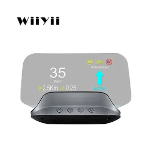 Nuovi sistemi elettrici per Auto HUD C3 navigazione OBD2 Car Gauge HUD head up display tachimetro display obiettivo ottico TED