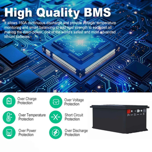 Golf Arabası Aküsü 48v LiFePo4 24v 100ah 200ah 300ah 400ah Enerji Depolama Aküsü 100ah 200ah 300ah 400ah 600ah Bluetooth - Product Image 5