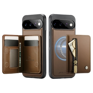 Funda tipo cartera con cierre de cremallera y carga inalámbrica para Google Pixel <span class=keywords><strong>11</strong></span>/<span class=keywords><strong>11</strong></span> <span class=keywords><strong>Pro</strong></span> XL/10A, Funda magnética para Pixel 9A/10/9 <span class=keywords><strong>Pro</strong></span> - Product Image 5
