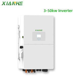 ระบบพลังงานแสงอาทิตย์แบบไฮบริดสำหรับที่อยู่อาศัย ชุดเต็ม 5KW 6KW 8KW 10KW 10kv ครบชุด 20kw พร้อมแบตเตอรี่ลิเธียม XHE0813-HY-W 5kw 10 - Product Image 4
