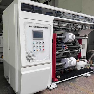 Machine de découpe et de rembobinage entièrement automatique Hongtong 1300 Type RHT 1700 haute vitesse pour le traitement des étiquettes autocollantes - Product Image 3
