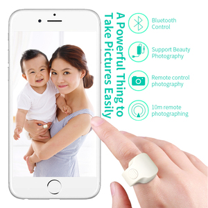 Thiết Bị Xoay Trang Điều Khiển Từ Xa Không Dây Viral Cho iPhone <span class=keywords><strong>Android</strong></span> iPad Điện Thoại Di Động Máy Ảnh Nút Chụp Ảnh Tự Sướng Từ Xa RK-C48 - Product Image 3