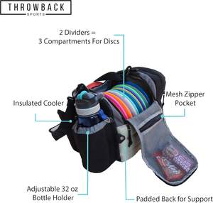 Free Sample Frisbee <b>Golf</b> Discgolf <b>Bag</b> Discs Huck Pack Multi-functional Dividers Tactical Grip Disc <b>Golf</b> <b>Bag</b> Backpack - Product Image 5