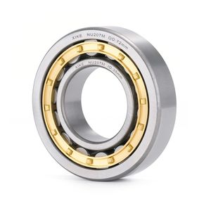 Xike ตลับลูกปืนเม็ดกลม NU207M แถวเดียวขนาด35x72x17มม. สำหรับมอเตอร์ DIY กังหันคอมเพรสเซอร์ลดเกียร์ - Product Image 6