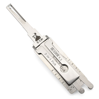 Lishi 2 en 1 HU100R/HU127 Outil de crochetage de serrures pour contacteur d'allumage et serrure de porte, et décodeur authentique pour la nouvelle BMW 2010