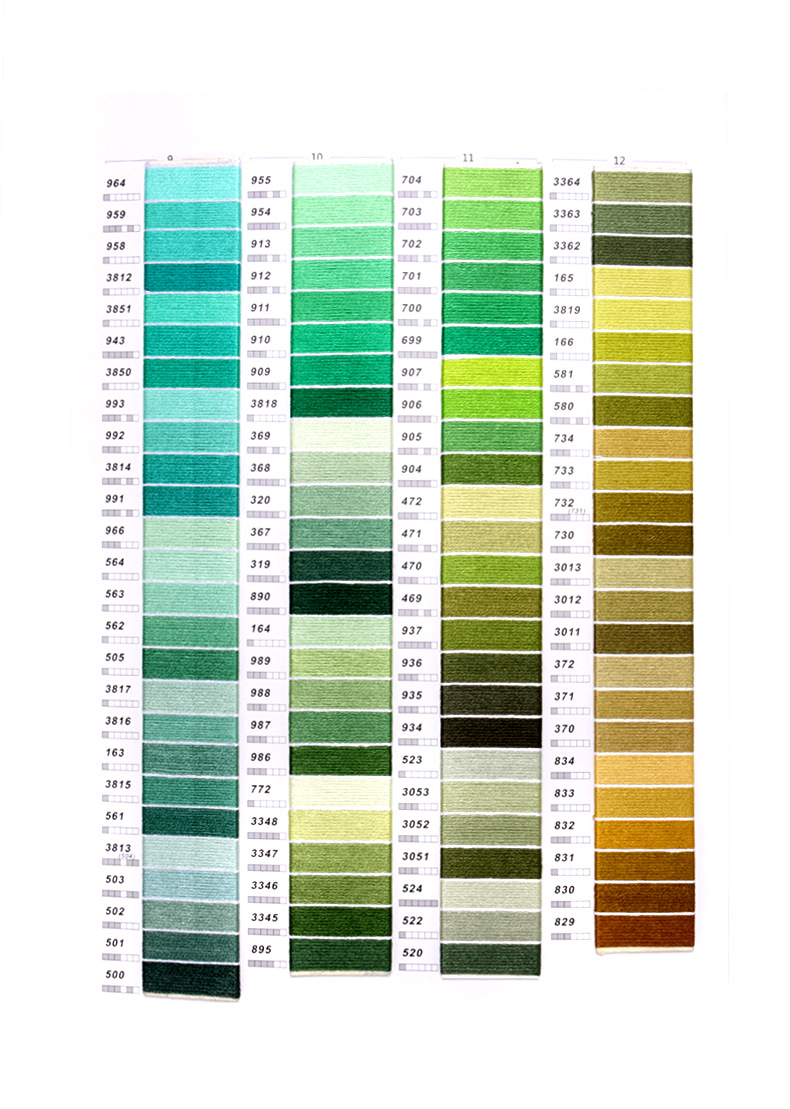 Choisissez parmi la carte de couleurs 03