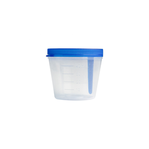 Flacon d'échantillon en plastique de 40 ml, gobelet à urine avec graduations pour usage médical - Product Image 3