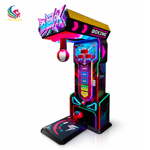 Machine de jeu d'arcade à monnayeur Ultimate Big Punch Boxing Strength Tester pour centre commercial et salle d'arcade - Product Image 5