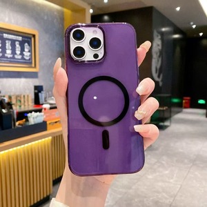 BAILI Factory High Quality Anti-scratch Transparent Magnetic Phone <strong>case</strong> <strong>for</strong> Iphone 16 Translucent <strong>Hard</strong> Shock-proof Back Covers - Product Image 6