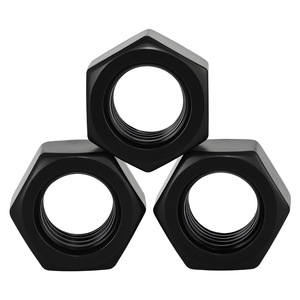 Tuercas Hexagonales Negras de Alta Resistencia Bibo Yaente Grado 4/8/10 M6 M20, Tuercas Hexagonales de Óxido Negro, Tuercas de Grado Yaente Bibo - Product Image 2