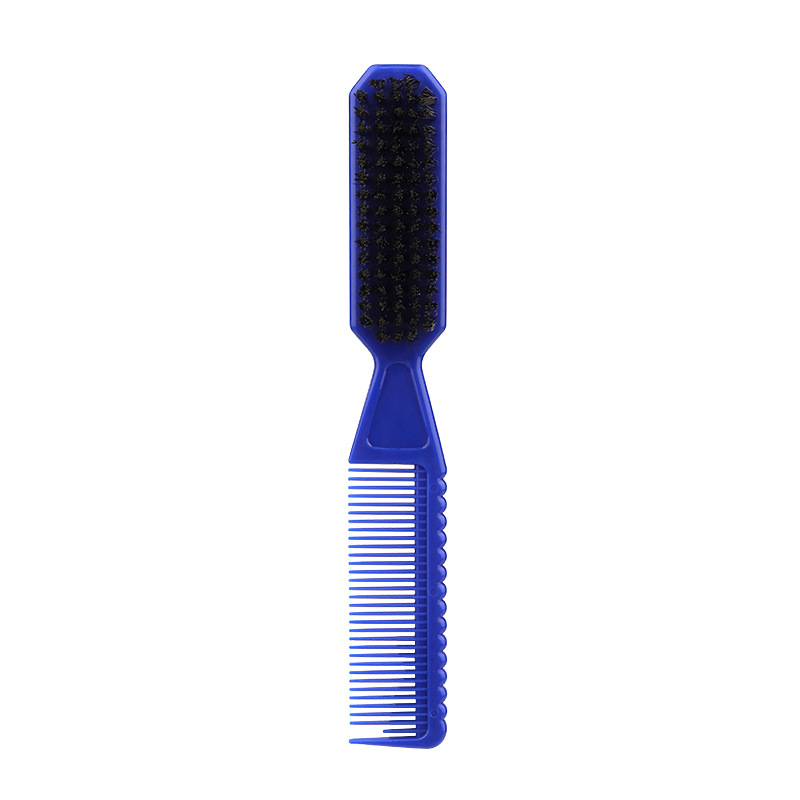 Wavy band oil-head brush-blue
