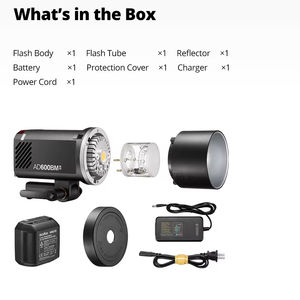 Godox AD600BM II AD600BMII внешняя наружная студийная камера второго поколения, вспышка 600 Вт, мощный свет для фотосъемки - Product Image 6