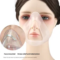 Coussinets de nez universels en gel nasal, évitent les fuites d'air, idéal pour réduire la pression et prévenir les irritations cutanées