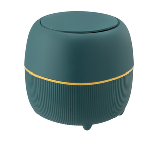 Desk Garbage Bin Office Home Table Desktop Car Small Waste Trash Can Luxury Paper Bucket Storage Bucket