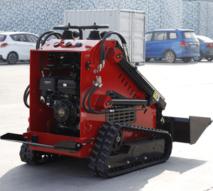 Nhỏ nhỏ Skid chỉ đạo Bộ nạp 500kg Mini Skid loader để bán ht320t - Product Image 6