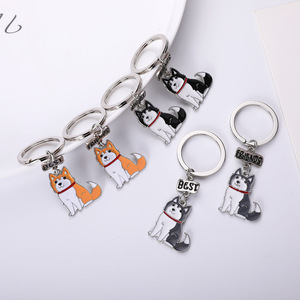 Nuevo Mini Llavero Metálico para Mascotas, Campana para Perros, Accesorios de Joyería, Llavero Creativo con Diseño de Dibujos Animados y Efecto de Goteo de Aceite - Product Image 4
