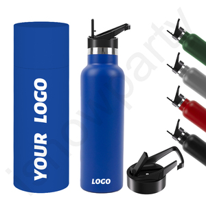 Custom Double Welled Vacuum Flasks with <b>Straw</b> Travel School Stainless Steel Travel Sport Water <b>Bottle</b> - Product Image 3