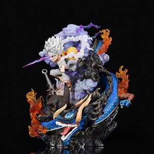 21CM Nika Luffy VS <span class=keywords><strong>Kaido</strong></span> Collection Modèle Jouet LED Lueur <span class=keywords><strong>Figurine</strong></span> Cadeaux - Product Image 4