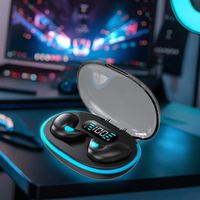 Écouteurs X55 Pro Plus ANC Gaming Sans Fil Intra-Auriculaires avec Chipset JL, Étanches IPX5, Indicateur de Batterie LED et Faible Latence TWS