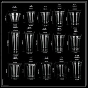 Taza transparente para refrescos, botella de plástico PET de 500ml con tapa, Material para whisky de papel de calidad alimentaria, brandy, té de la leche, logotipo personalizado - Product Image 5